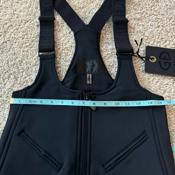 GOLDBERGH WOMEN'S PHOEBE SALOPETTE SKI BIB BLACK NWT size 10 - Picture 5 of 7